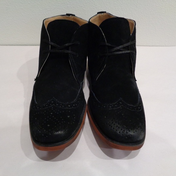 Stacy Adams Size 10 M TALIESIN Black Suede Boots main image 8